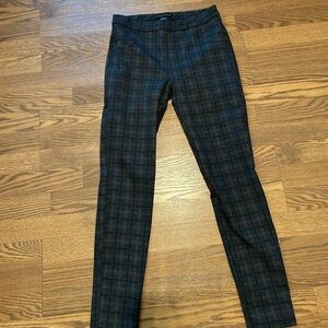 Sanctuary Charcoal Plaid Trousers